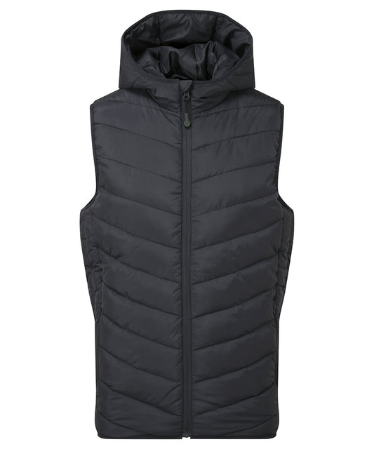 2786 Taurus recycled padded bodywarmer Black
