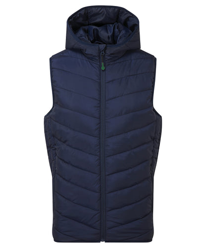 2786 Taurus recycled padded bodywarmer Navy