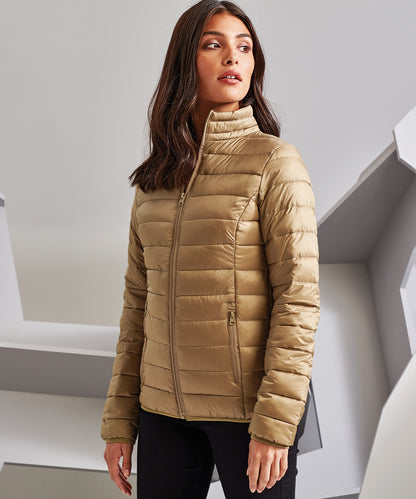 2786 Women's terrain padded jacket Aubergine