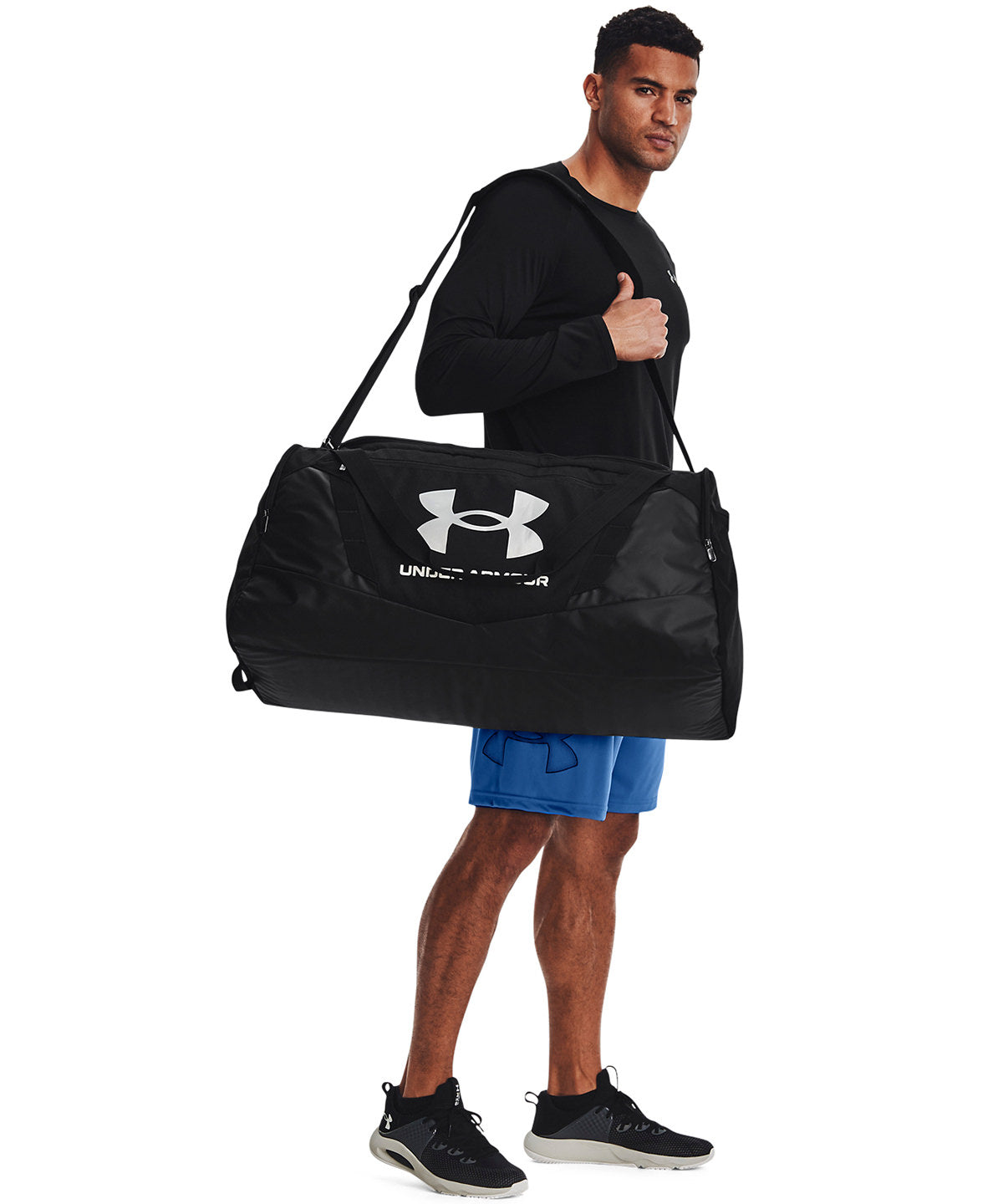 Under Armour UA Undeniable 5.0 duffle large Black/Black/Metallic Silver