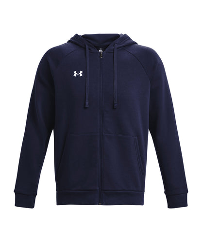 Under Armour Rival fleece full-zip hoodie Midnight Navy
