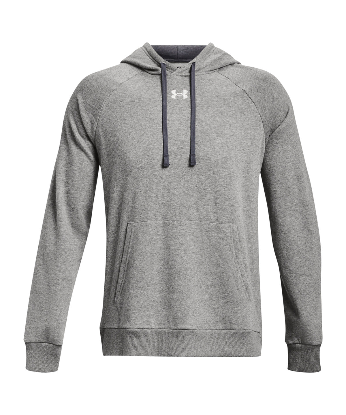 Under Armour UA Rival fleece hoodie Castlerock Light Heather