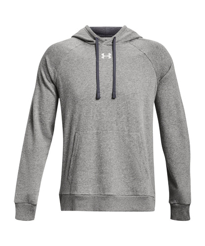 Under Armour UA Rival fleece hoodie Castlerock Light Heather
