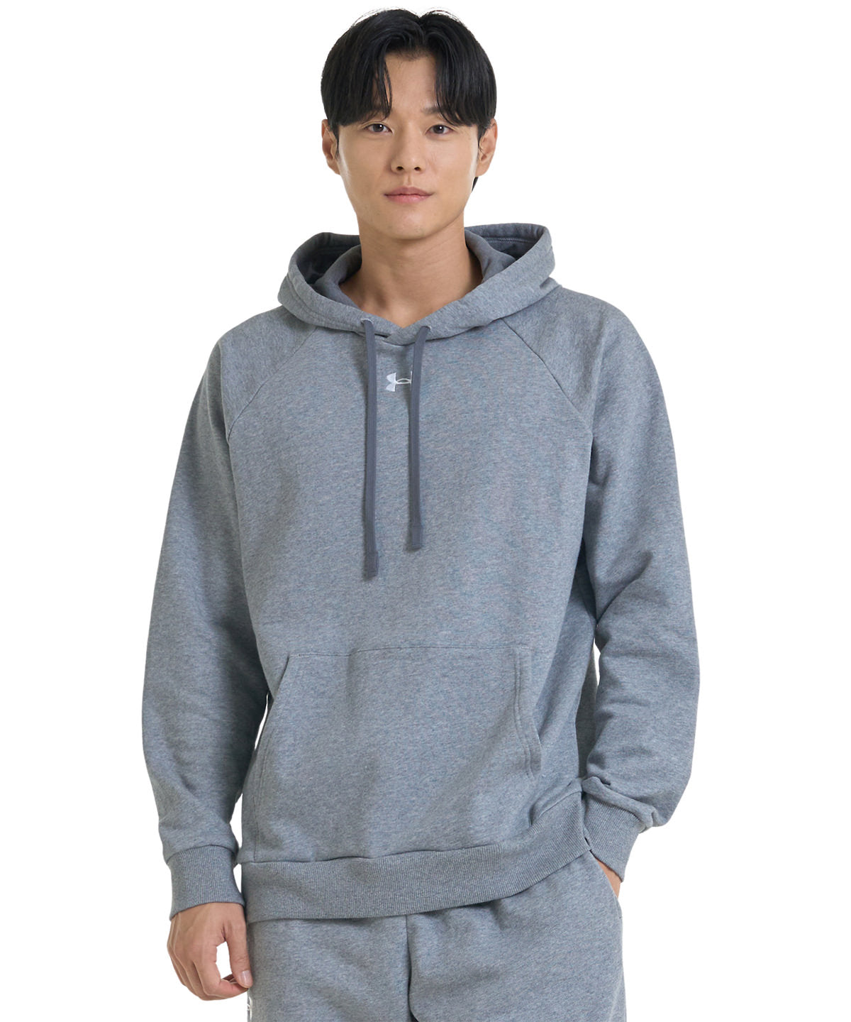 Under Armour UA Rival fleece hoodie Black/White