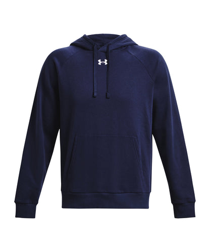 Under Armour UA Rival fleece hoodie Midnight Navy/White