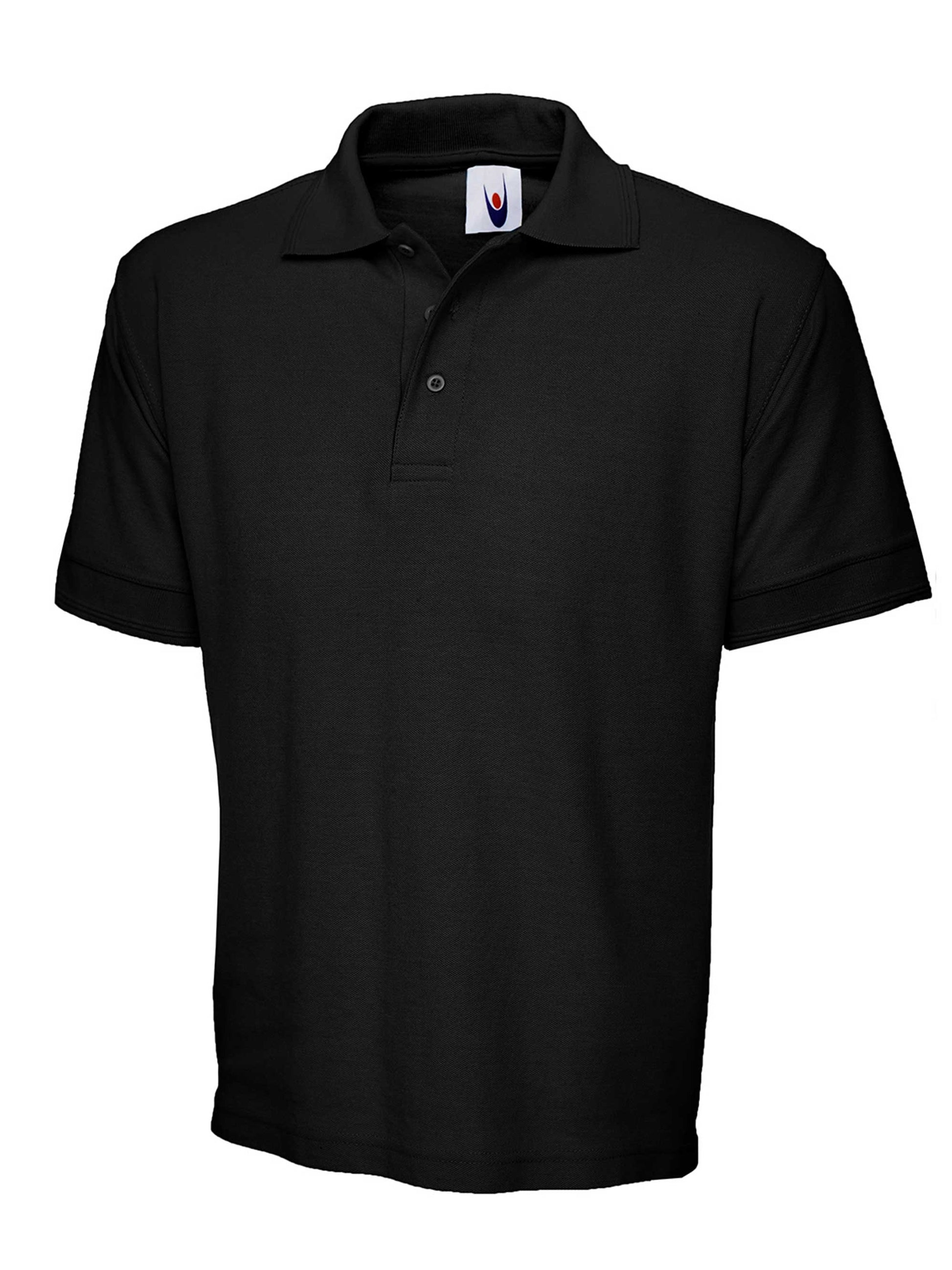 Uneek Ultimate Cotton Poloshirt Black