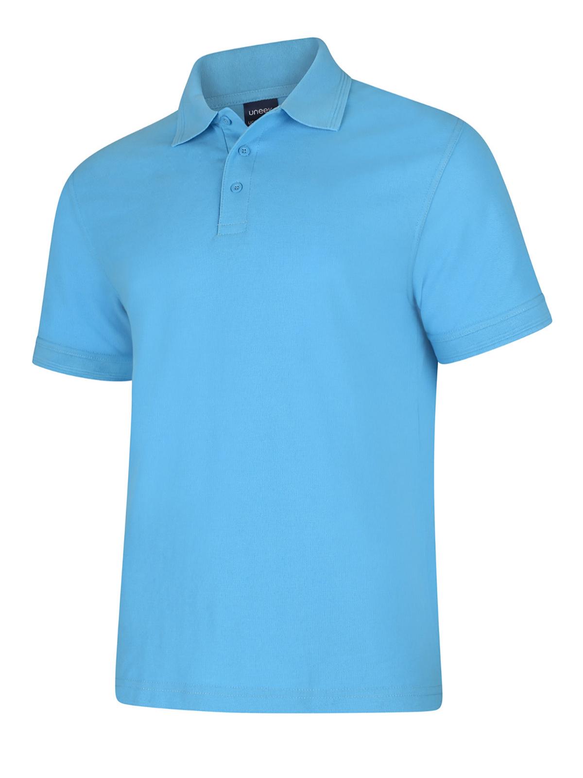 Uneek Deluxe Poloshirt Sky
