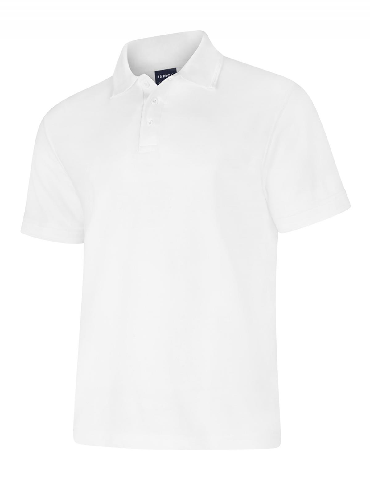 Uneek Deluxe Poloshirt White