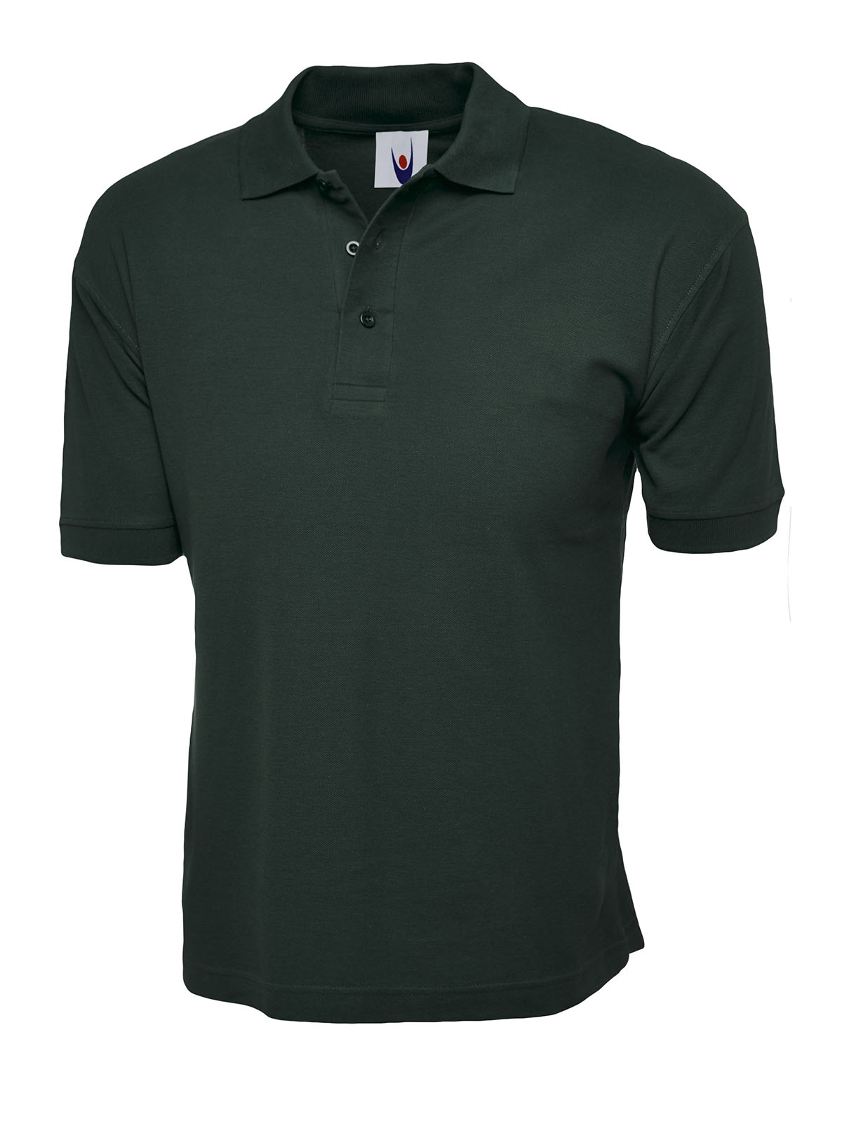 Uneek Cotton Rich Poloshirt Bottle Green