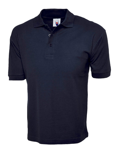Uneek Cotton Rich Poloshirt Navy