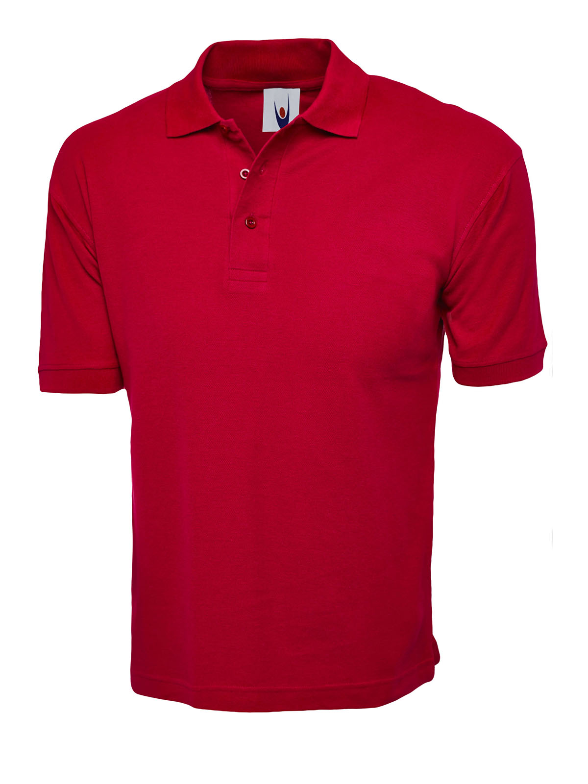 Uneek Cotton Rich Poloshirt Red