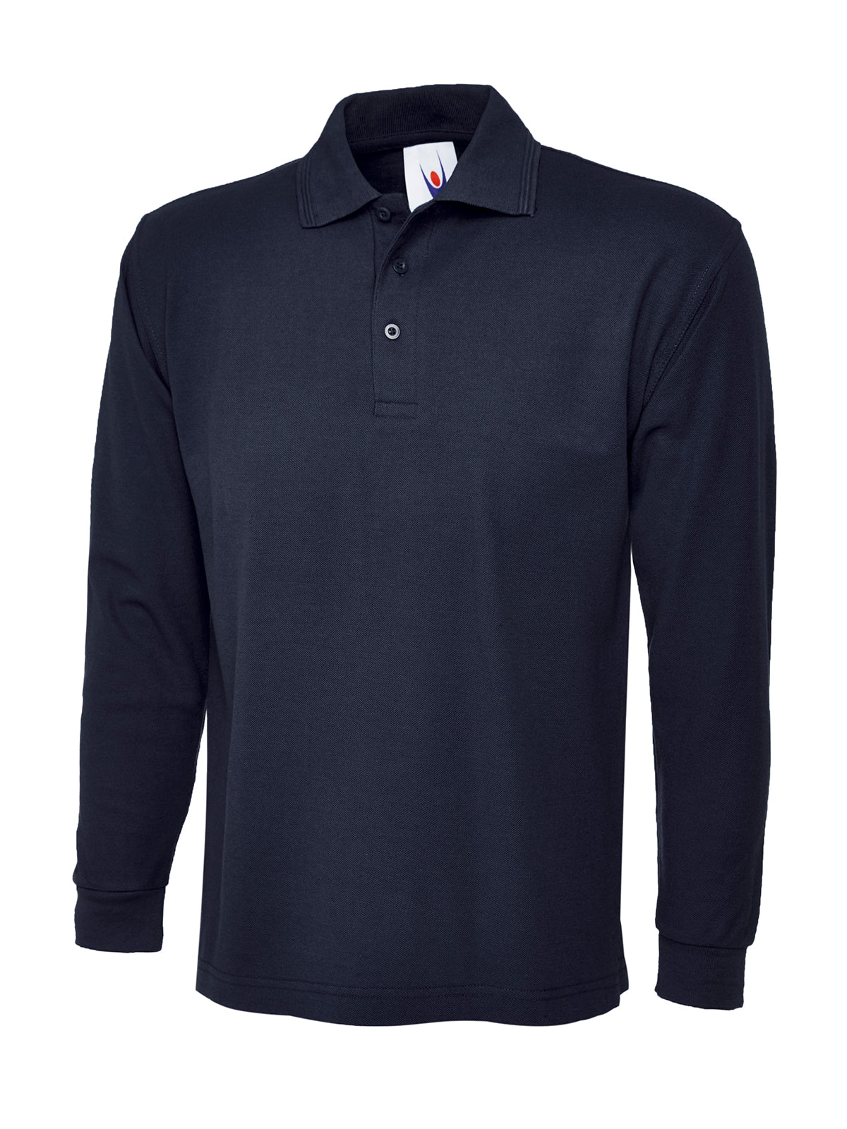 Uneek Longsleeve Poloshirt Navy