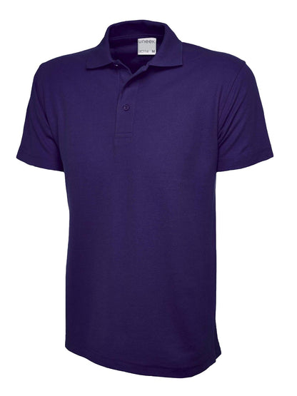 Uneek Men's Ultra Cotton Poloshirt Purple