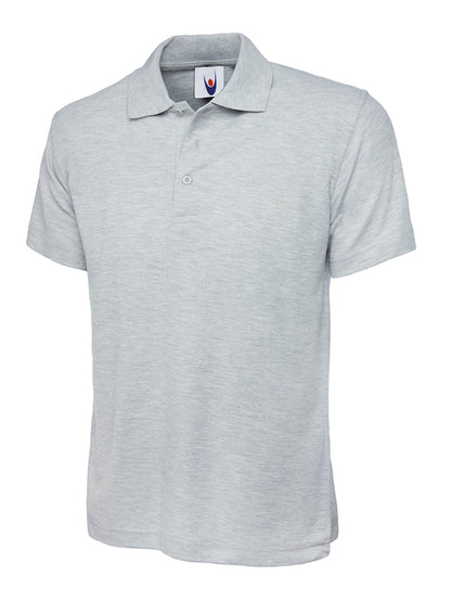 Uneek Olympic Poloshirt Heather Grey