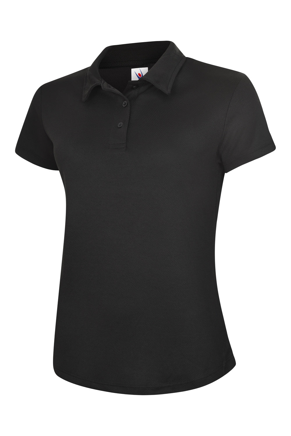 Uneek Ladies Super Cool Workwear Poloshirt Black