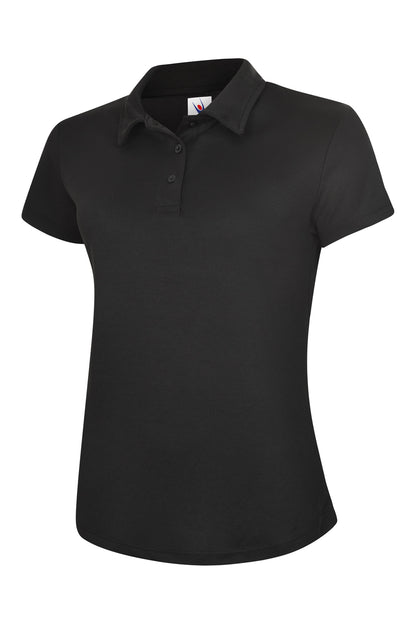 Uneek Ladies Super Cool Workwear Poloshirt Black