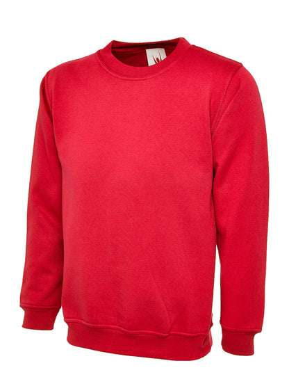 Uneek Premium Sweatshirt Red