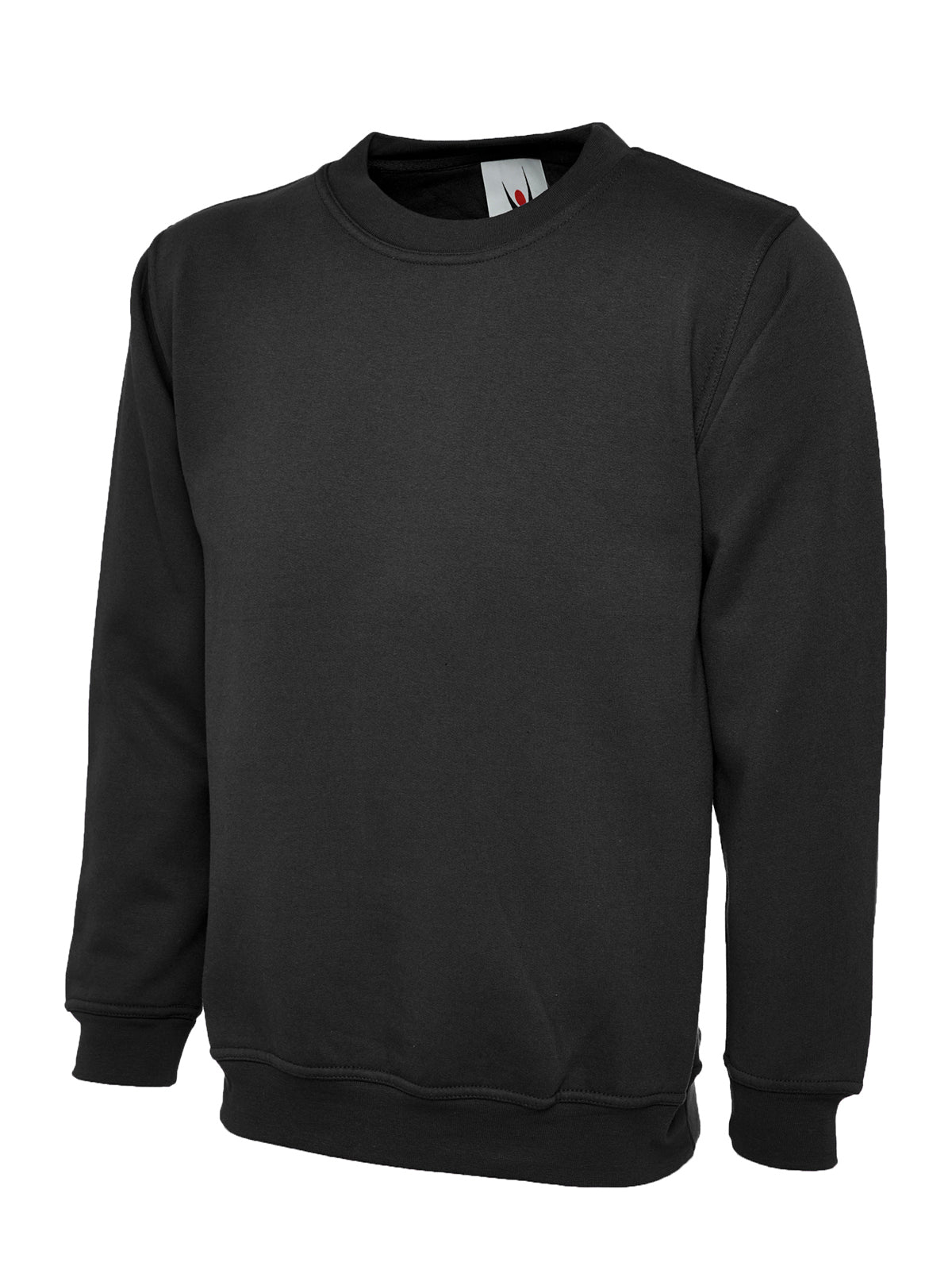 Uneek Classic Sweatshirt Black