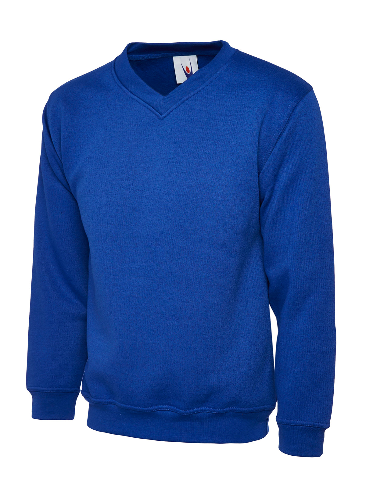 Uneek Premium V-Neck Sweatshirt Royal