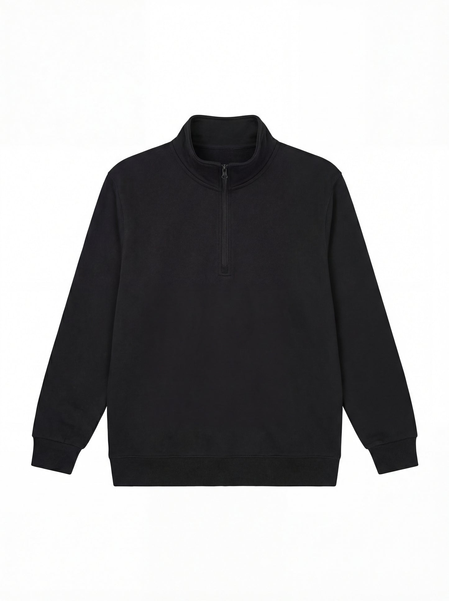 Uneek Quarter Zip Sweatshirt Black