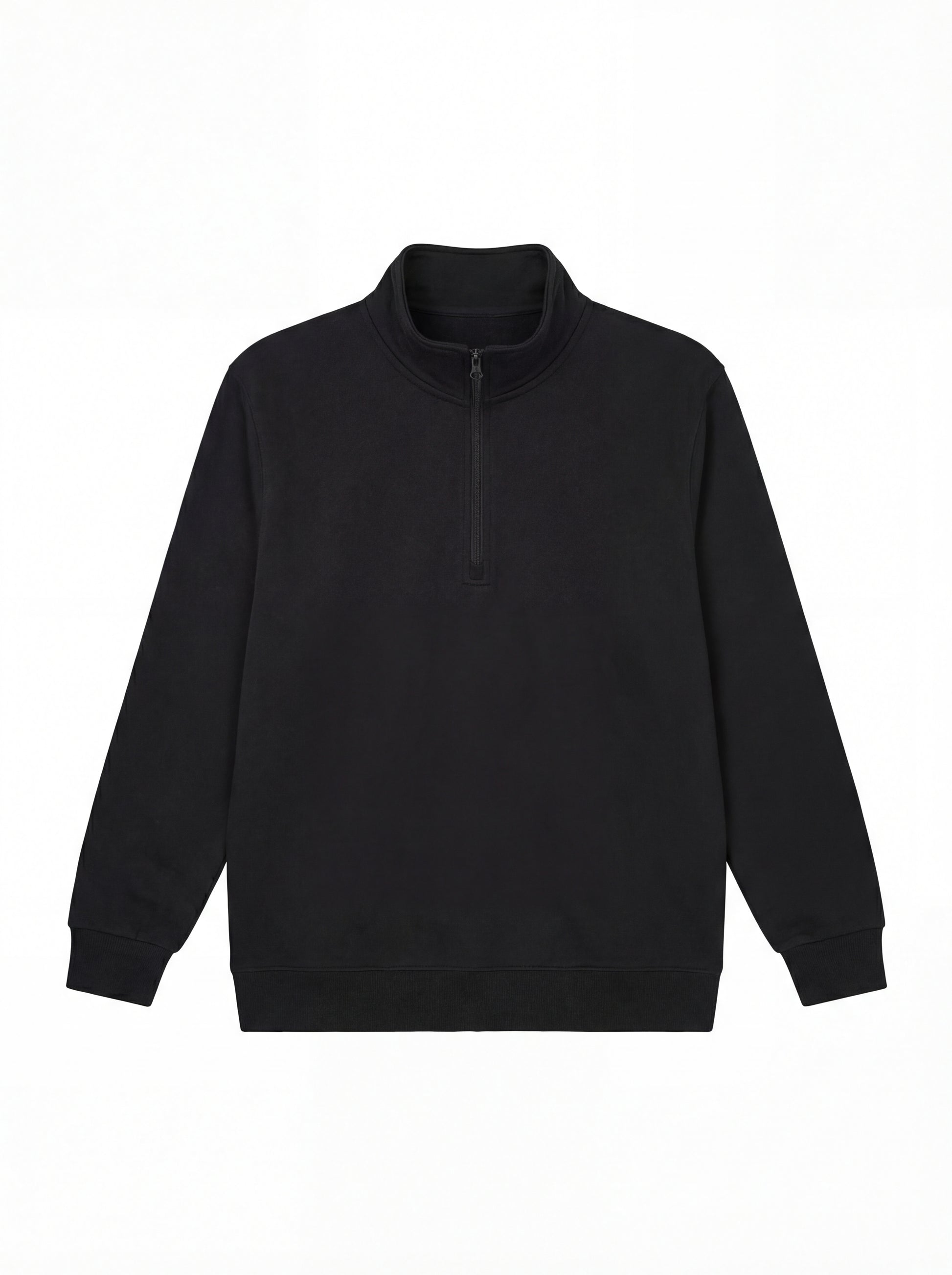 Uneek Quarter Zip Sweatshirt Black