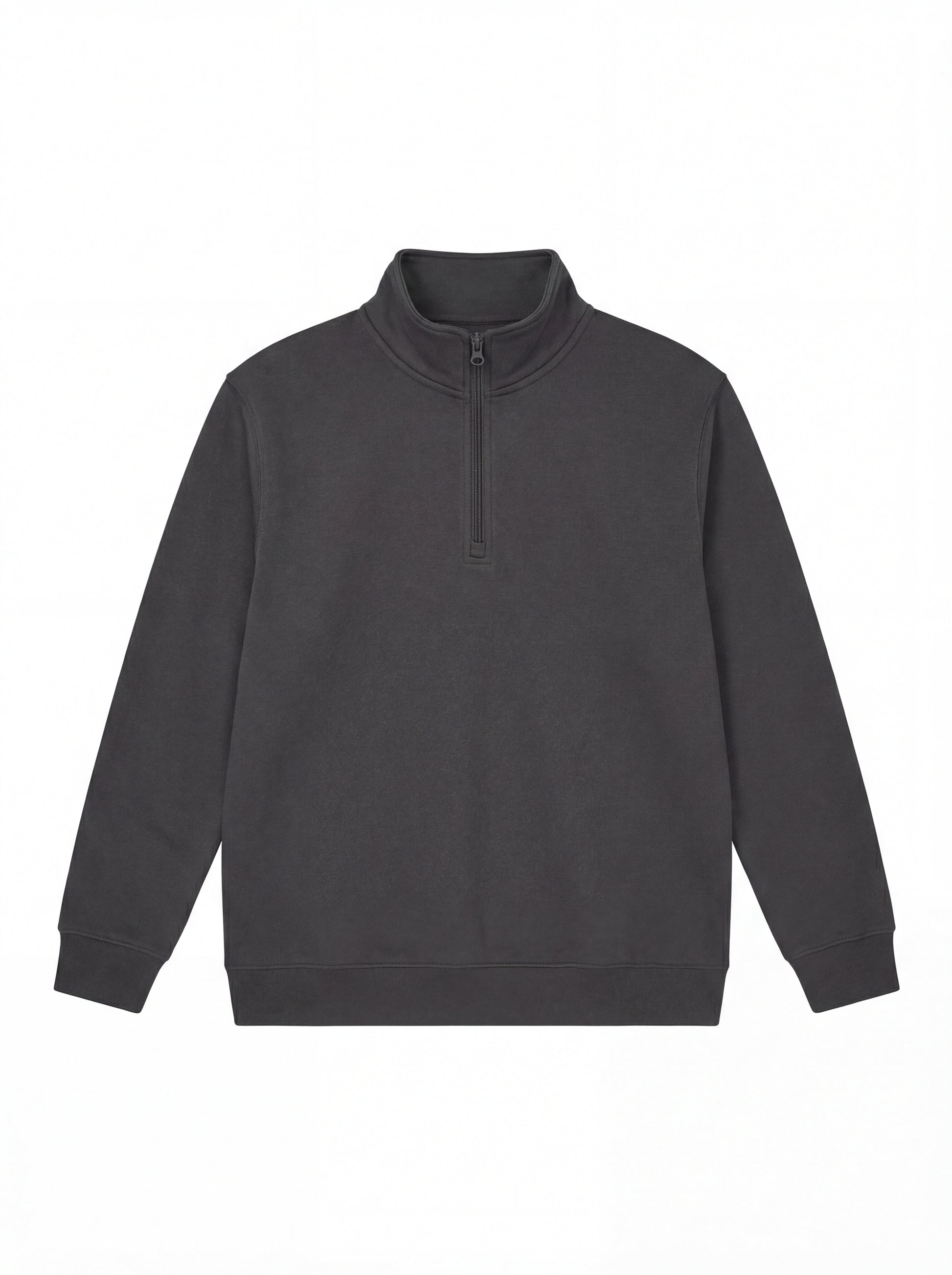 Uneek Quarter Zip Sweatshirt Charcoal