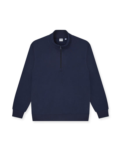 Uneek Quarter Zip Sweatshirt Navy