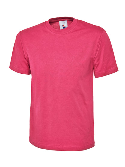 Uneek Classic T-shirt Hot Pink