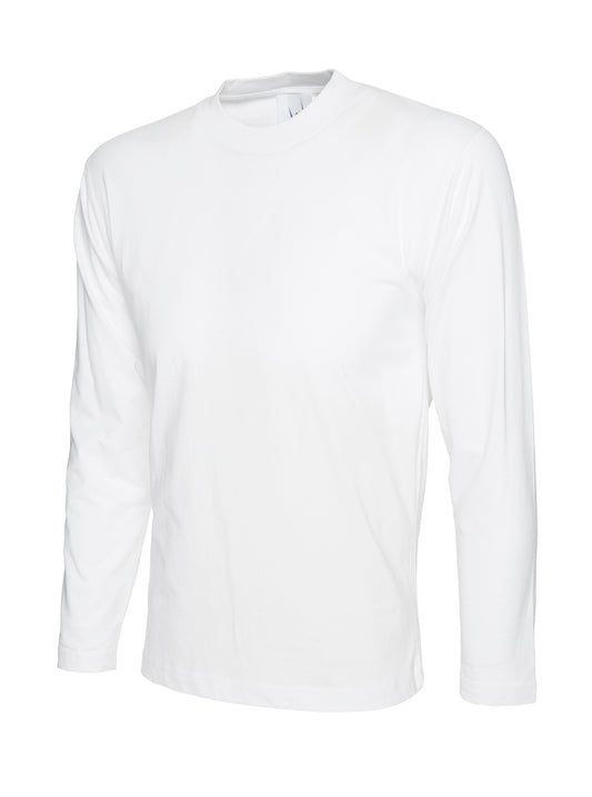 Uneek Long Sleeve T-shirt White