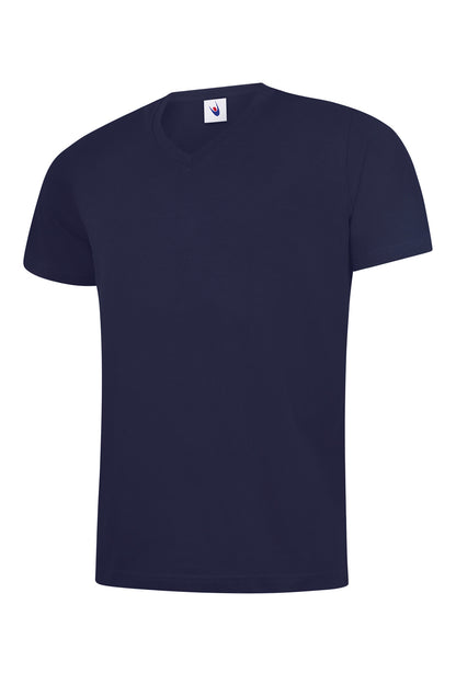 Uneek Classic V Neck T-shirt Navy