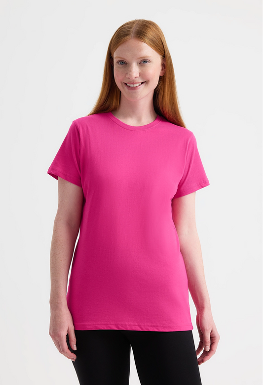 Uneek Ladies Classic Crew Neck T-Shirt Bottle Green