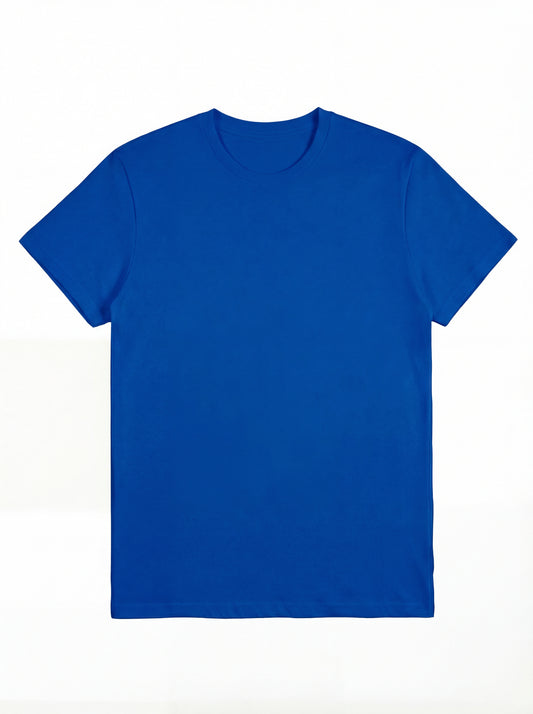 Uneek Polycotton Workwear T Shirt Royal