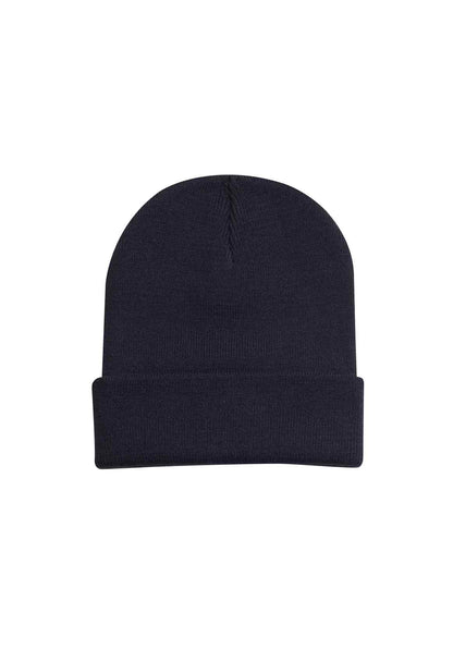 Uneek Heavweight Cuffed Beanies Black