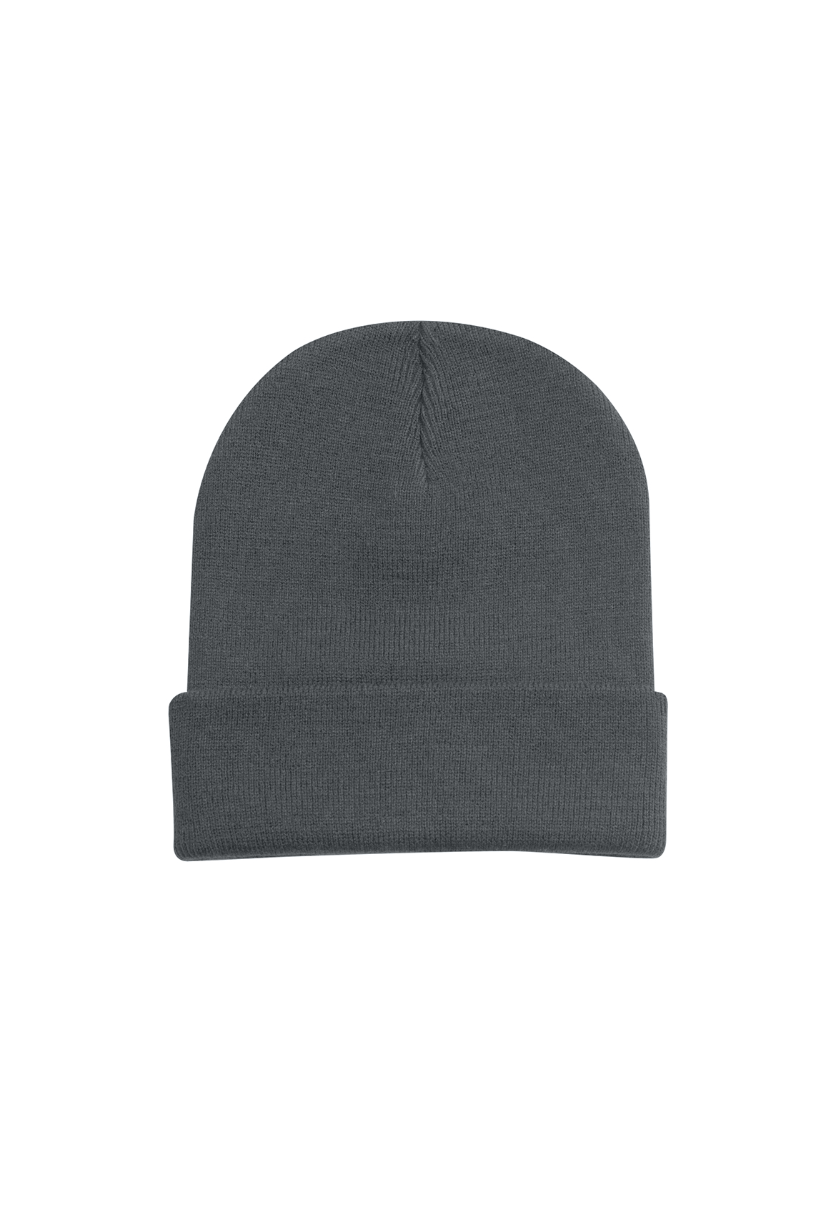 Uneek Heavweight Cuffed Beanies Graphite Grey