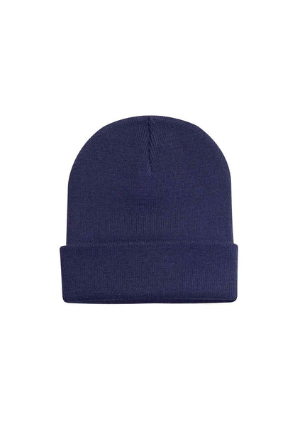 Uneek Heavweight Cuffed Beanies Navy