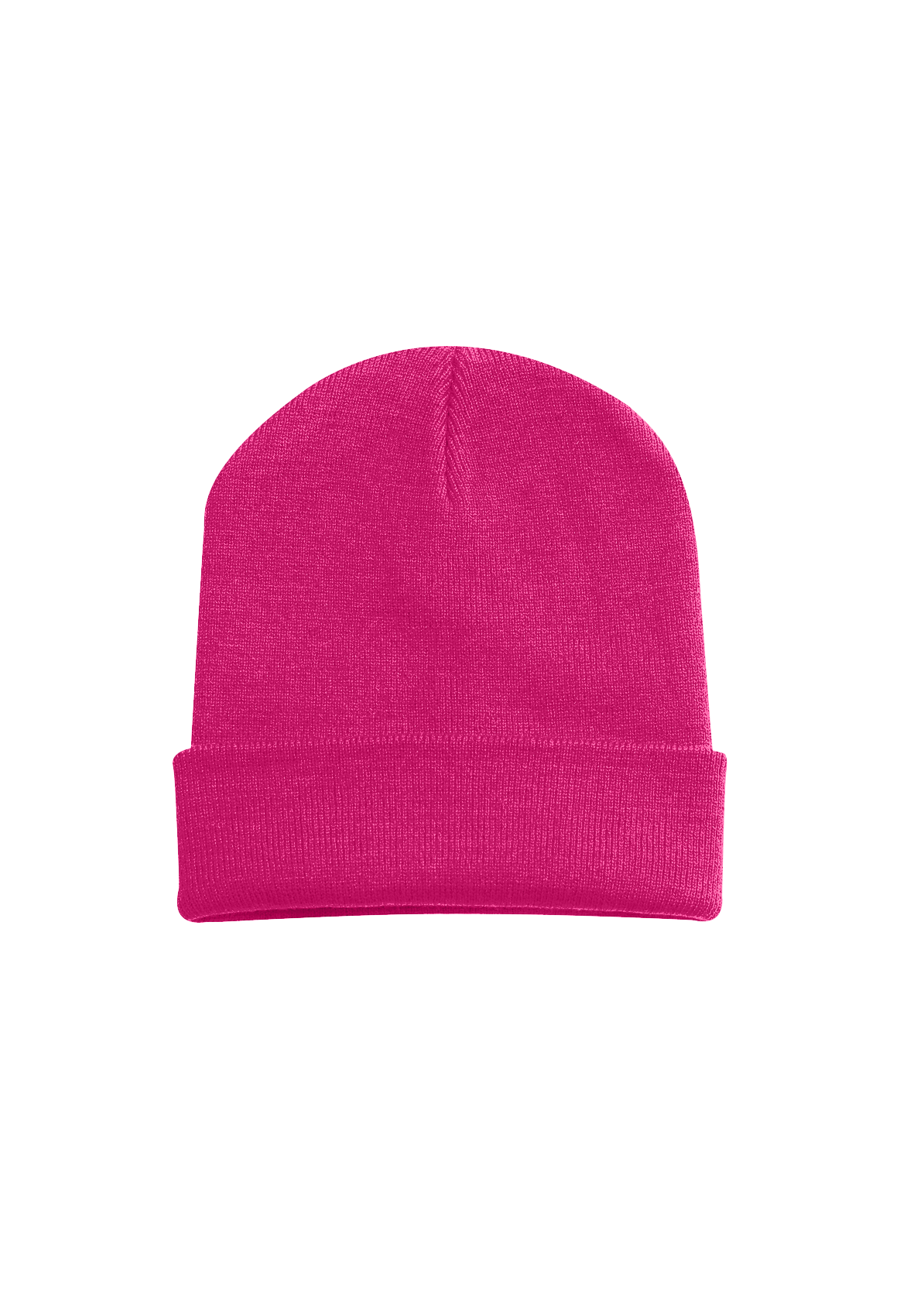 Uneek Heavweight Cuffed Beanies Fuchsia