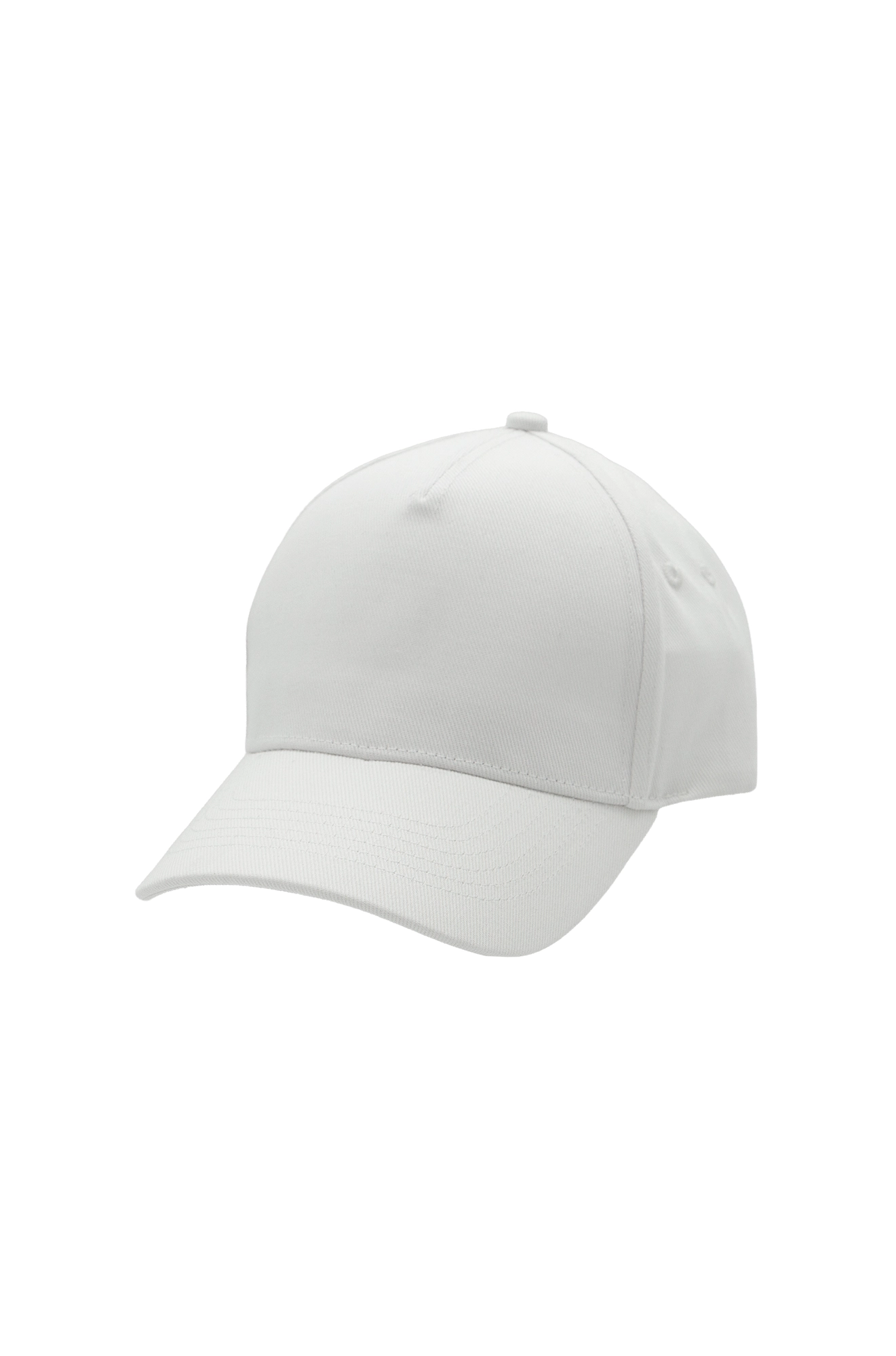 Uneek Heavyweight 5 Panel Cap White