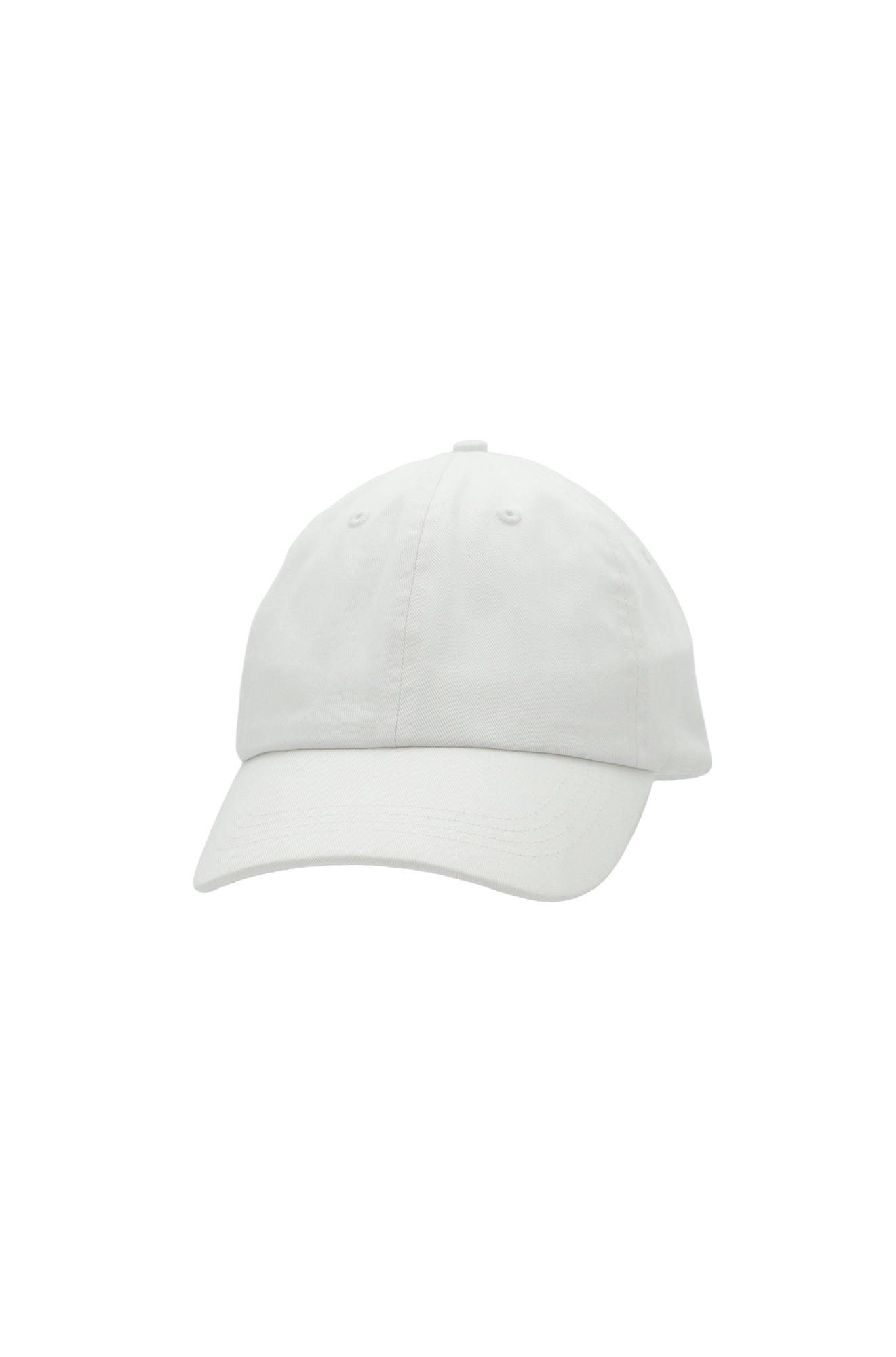 Uneek 6 Panel Low Profile Dad Cap White