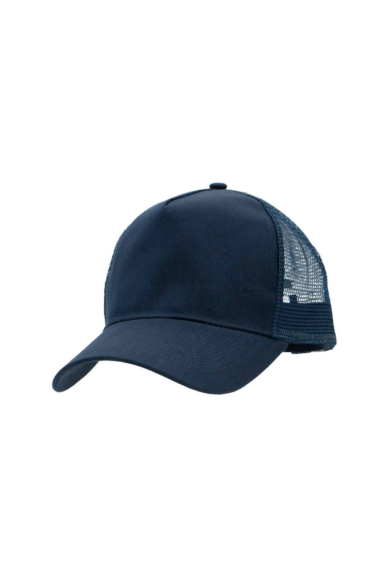 Uneek Snapback Trucker Cap Navy/Navy