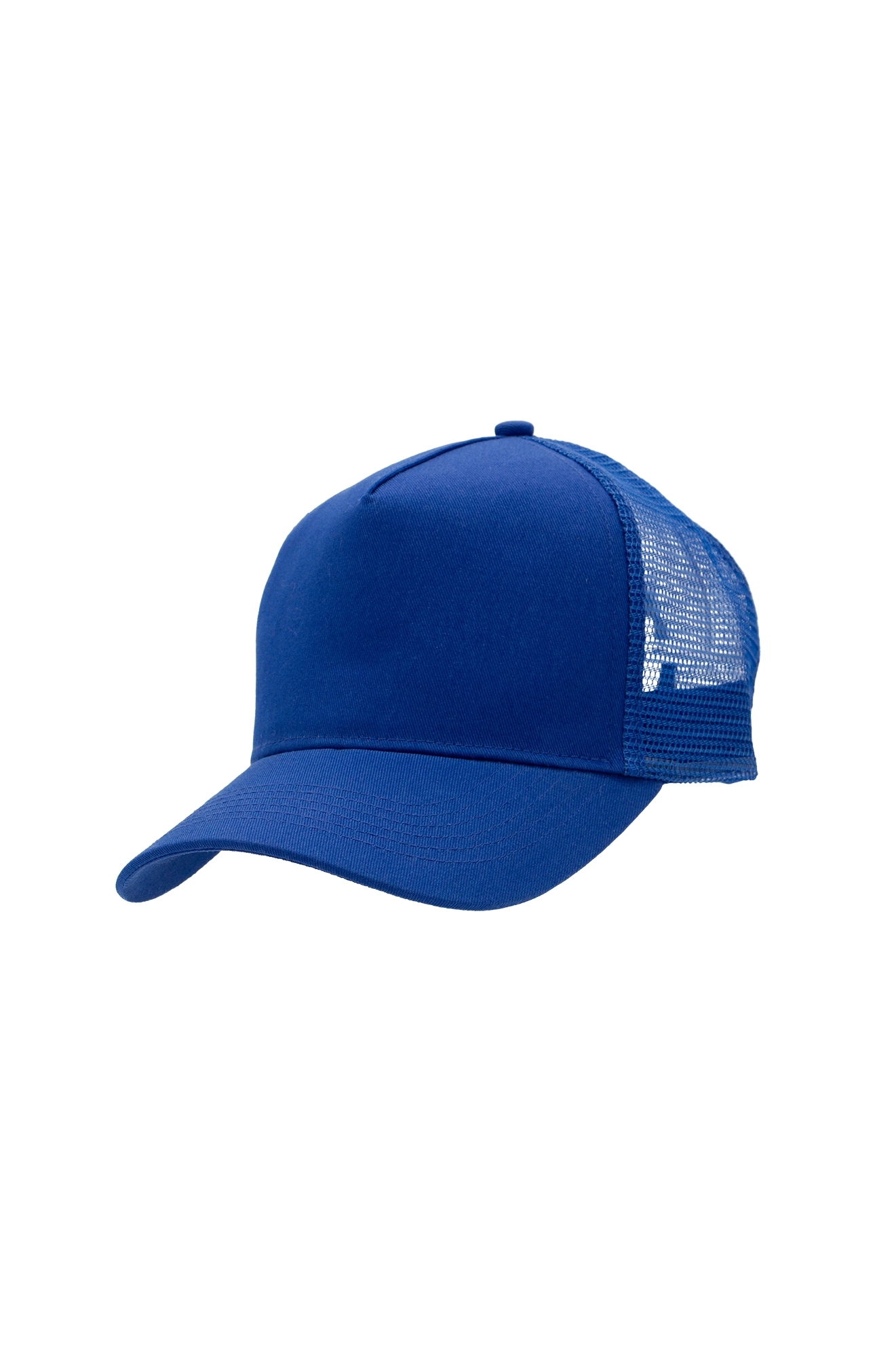 Uneek Snapback Trucker Cap Royal/Royal
