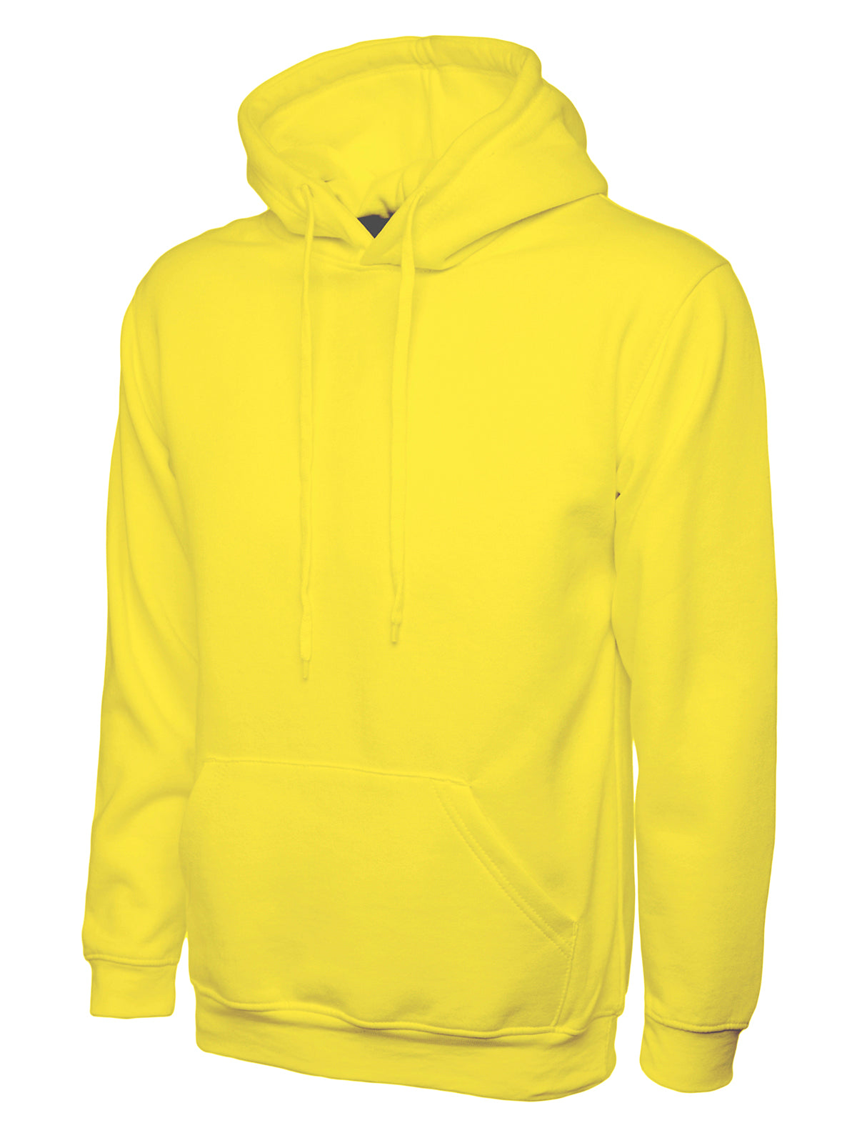Uneek Classic Hooded Sweatshirt Yellow