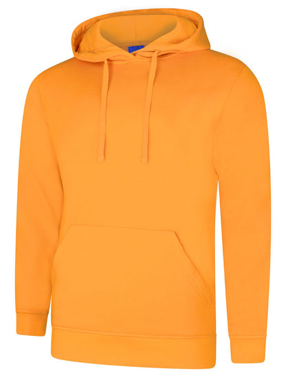Uneek Deluxe Hooded Sweatshirt Tiger Gold