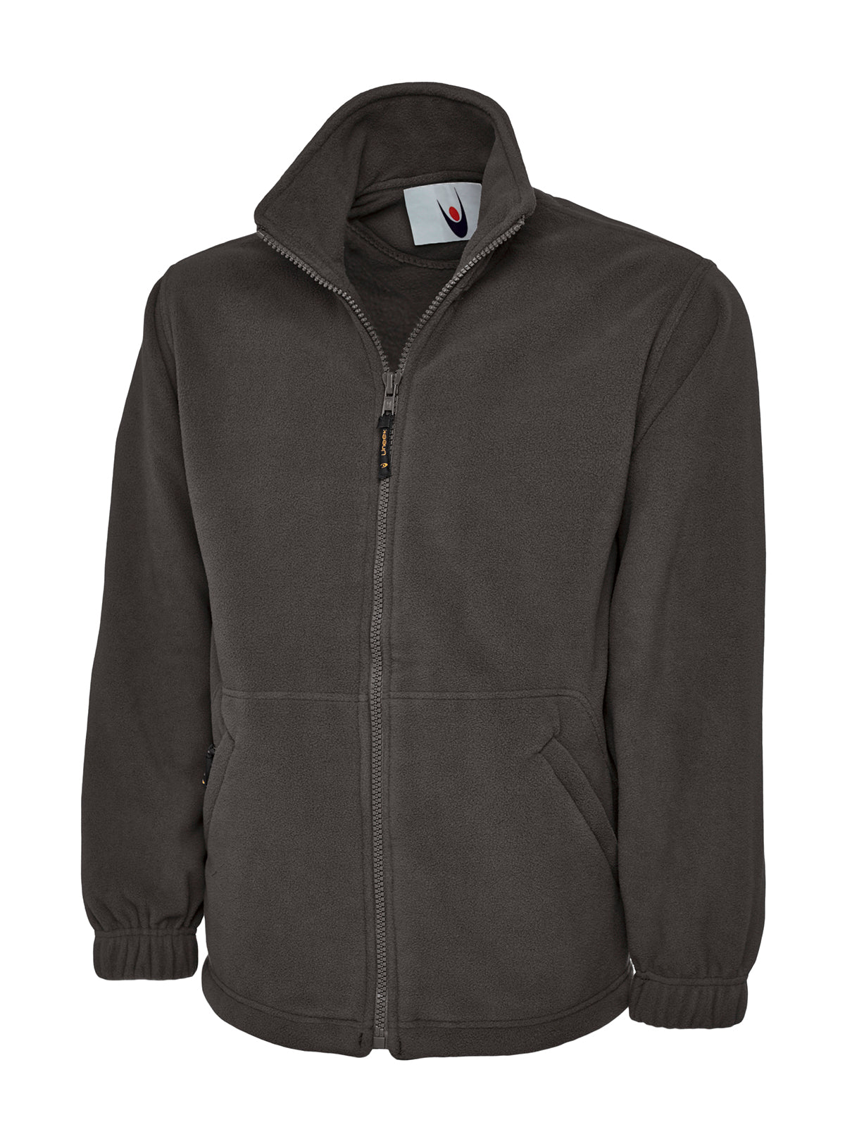 Uneek Premium Full Zip Micro Fleece Jacket Charcoal