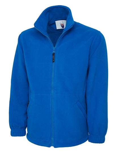 Uneek Premium Full Zip Micro Fleece Jacket Royal