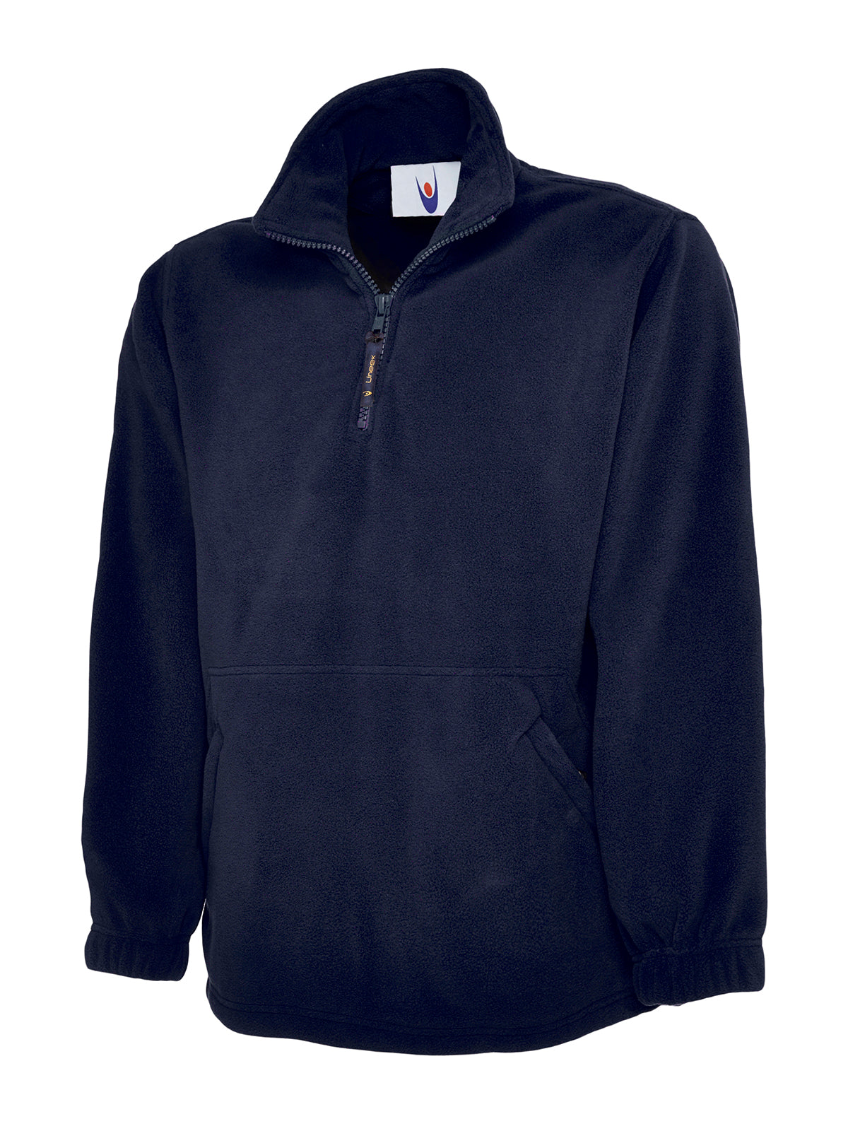 Uneek Premium 1/4 Zip Micro Fleece Jacket Navy
