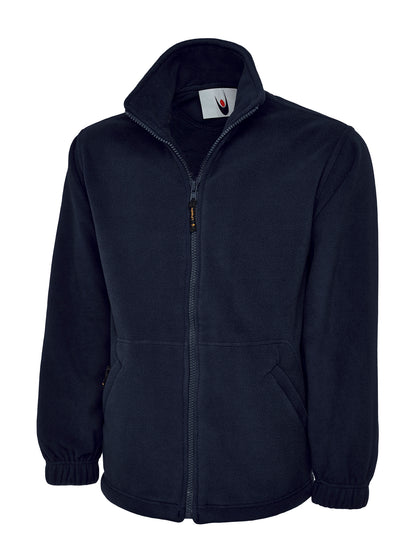 Uneek Classic Full Zip Micro Fleece Jacket Navy