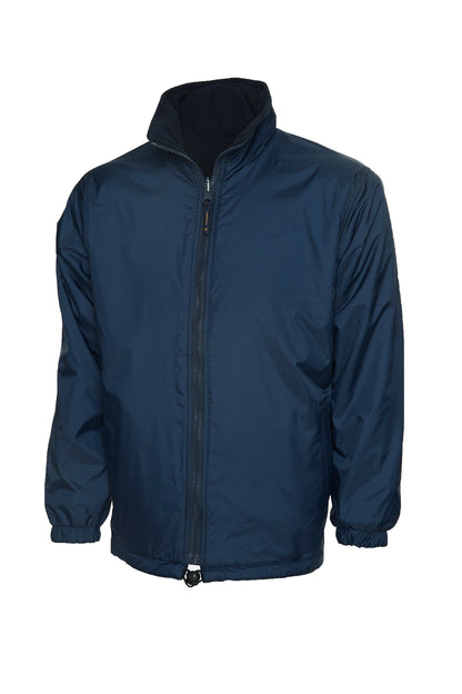 Uneek Premium Reversible Fleece Jacket Navy