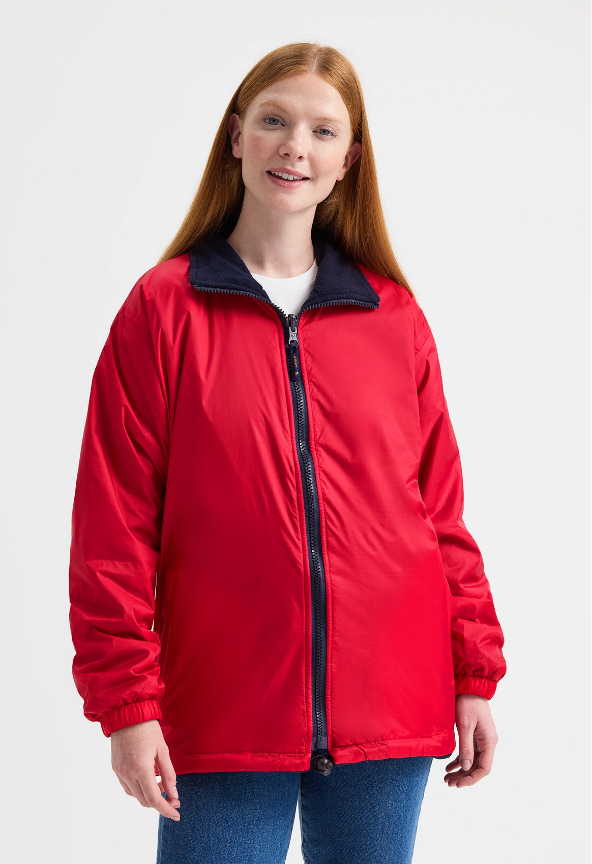 Uneek Premium Reversible Fleece Jacket Bottle Green