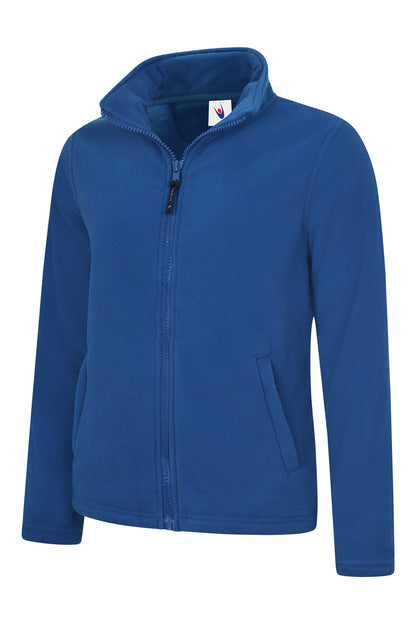 Uneek Ladies Classic Full Zip Fleece Jacket Royal