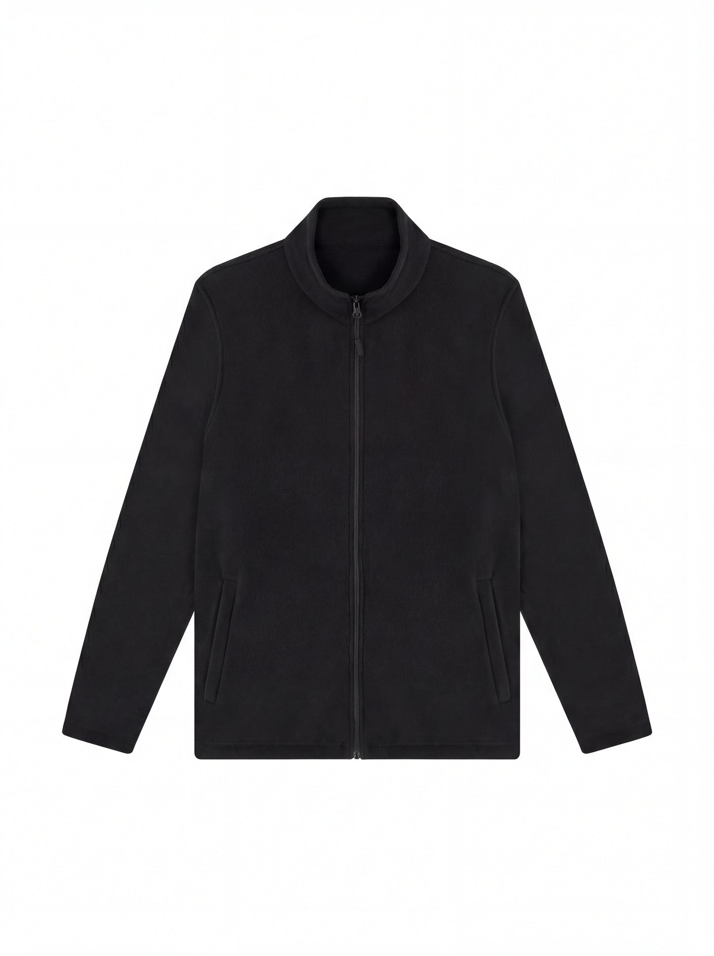 Uneek Lightweight Full Zip Microfleece Jacket Black